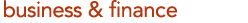 business & finance